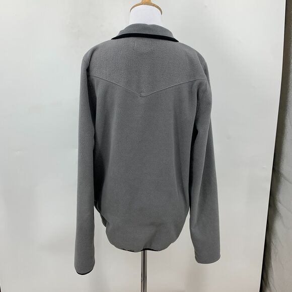 Pendleton Whiskey Fleece Jacket Womens S Small Grey Let Er Buck Full Zip Pockets - Picture 6 of 12